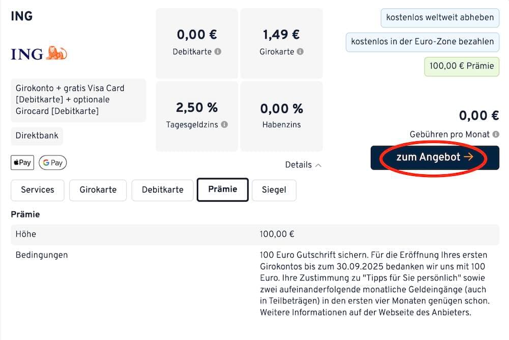 Screenshot für Zum Angebot